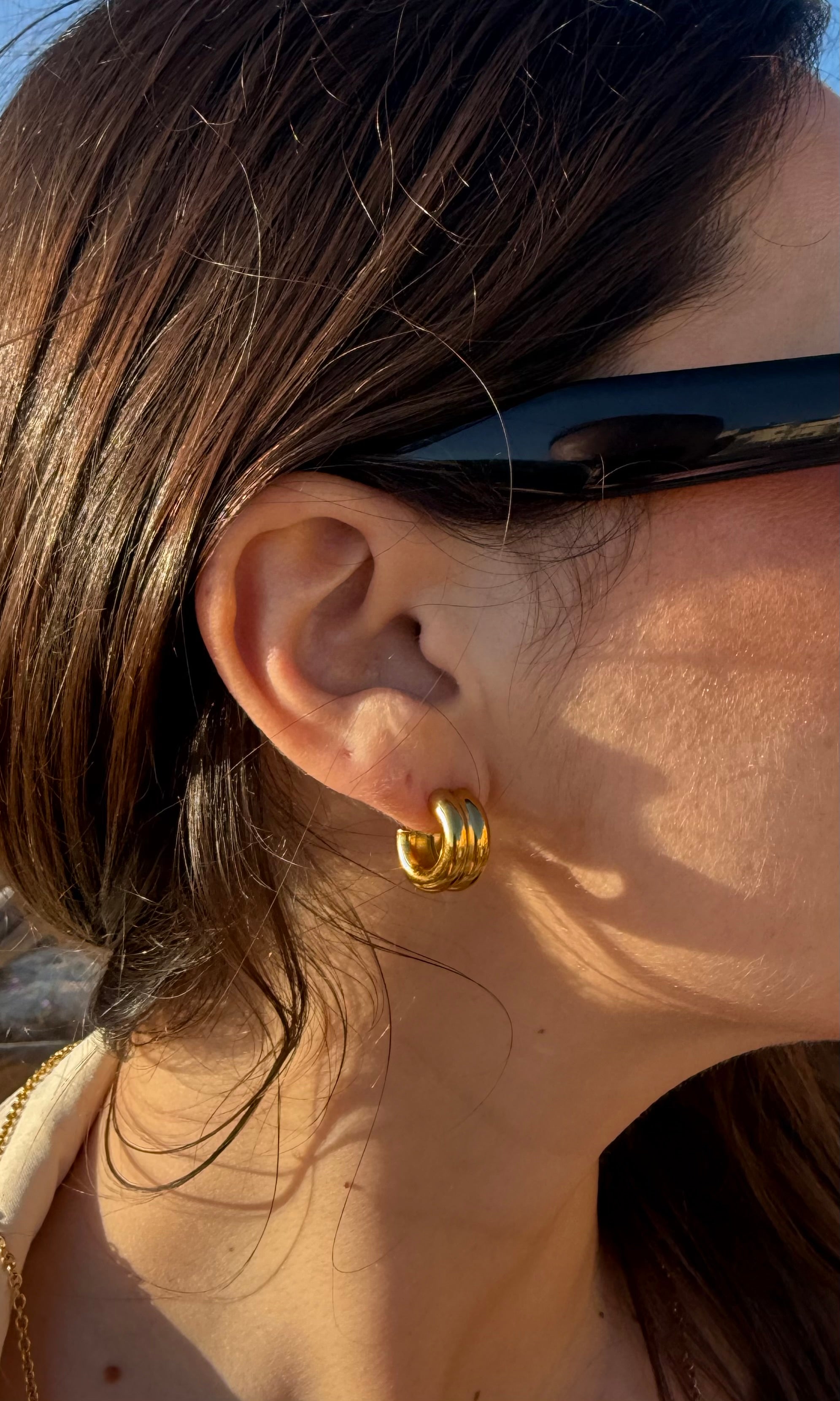 Brincos Double Ring