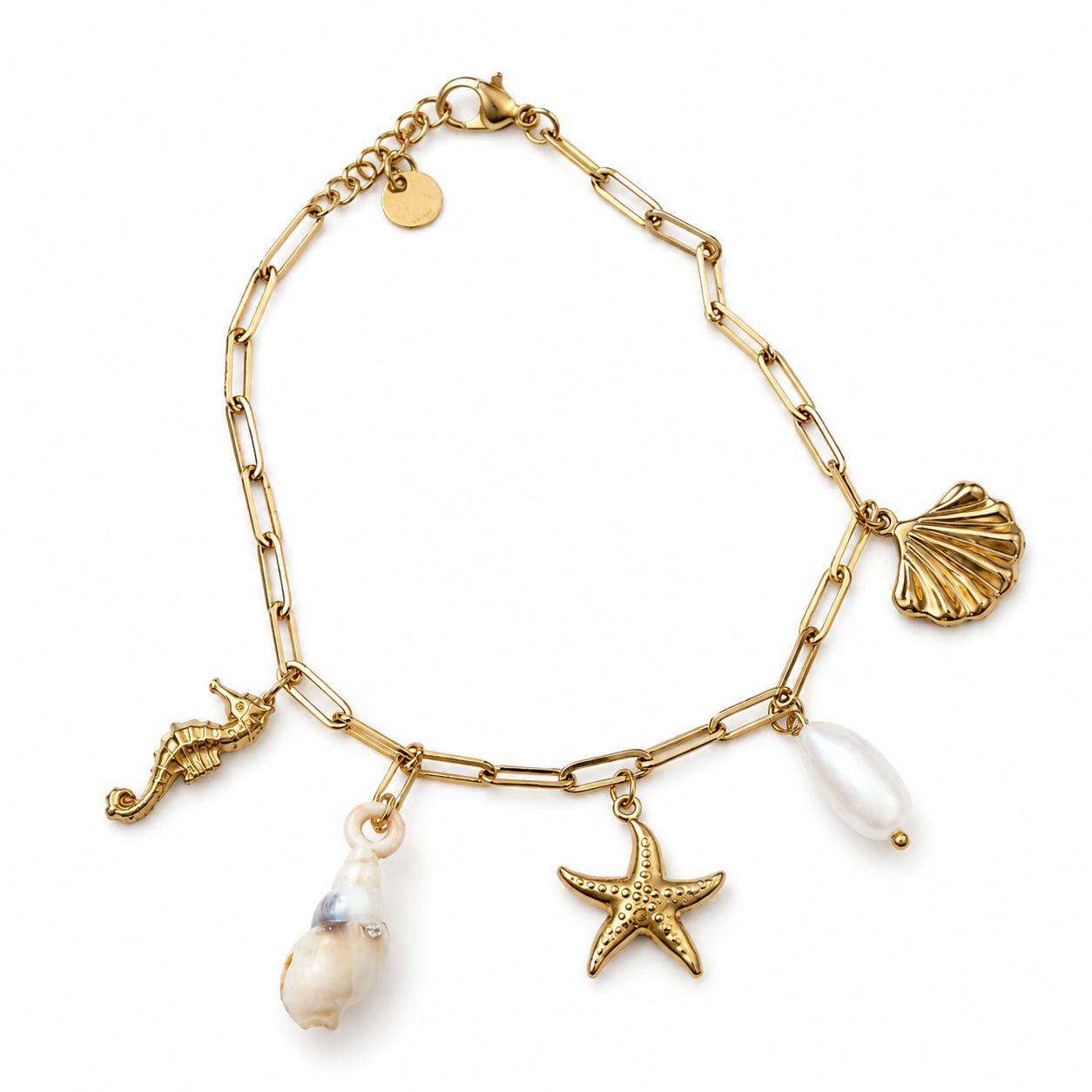 Pulseira Pé: Fundo do Mar